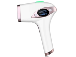 Depilación permanente para mujeres y hombres, 500.000 flashes IPL Depilación permanente y hielo mejorado (blanco) IKIKSO