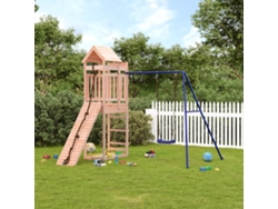 Precioso conjunto de juegos para exteriores de madera maciza Douglas Wsd16422