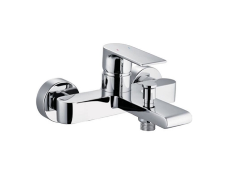 Grifo de Lavabo ROUSSEAU Monomando Nordé Ducha Metal Latón 15 cm