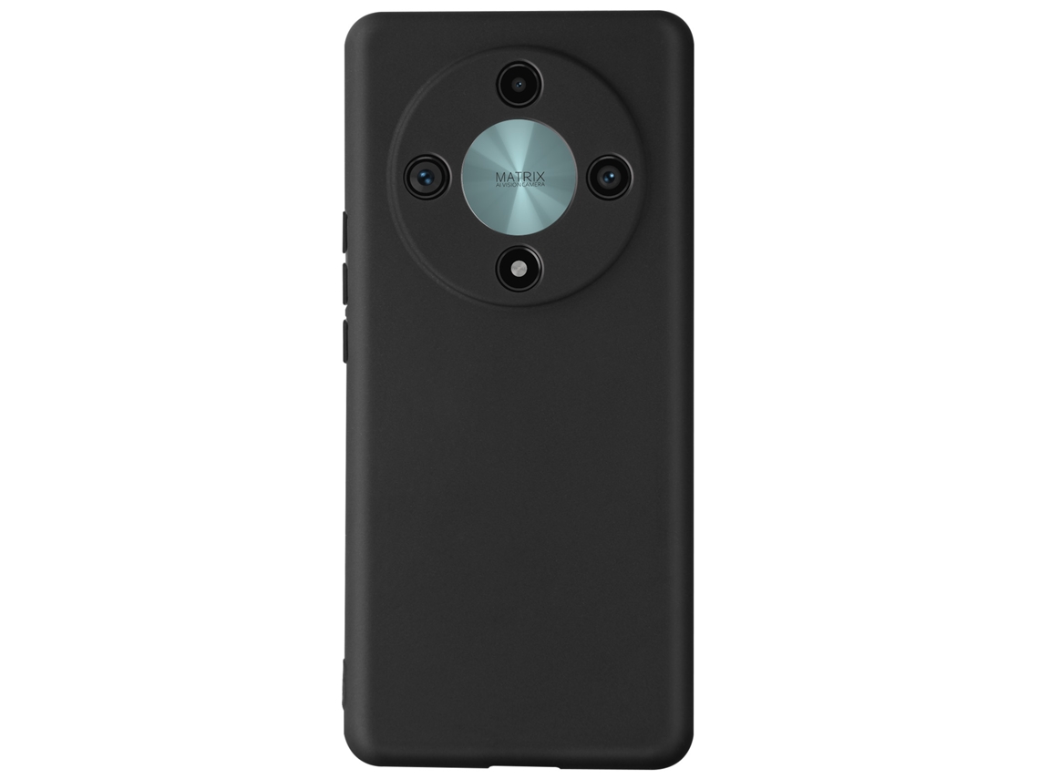Carcasa MAYAXESS para Honor Magic 6 Lite 5G Protección flexible Negro