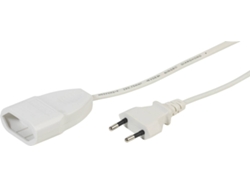 Alargador 6T VIVANCO 1 EU M-F 5 m (Blanco)