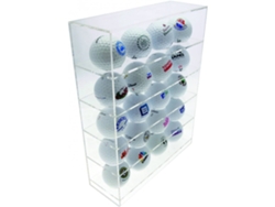 Expositor de madera 20 bolas LONGRIDGE plexiglace