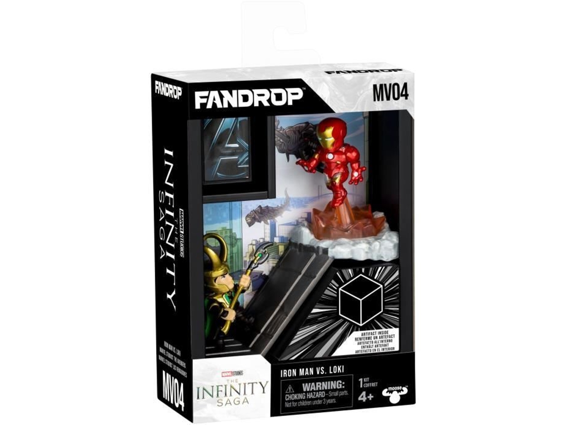 Póster mini de presentación de Star Wars Iron Man vs. Loki de Fandrop X (18 cm)