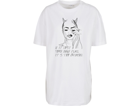 Camiseta MISTER TEE Mujer (Multicolor - XS)