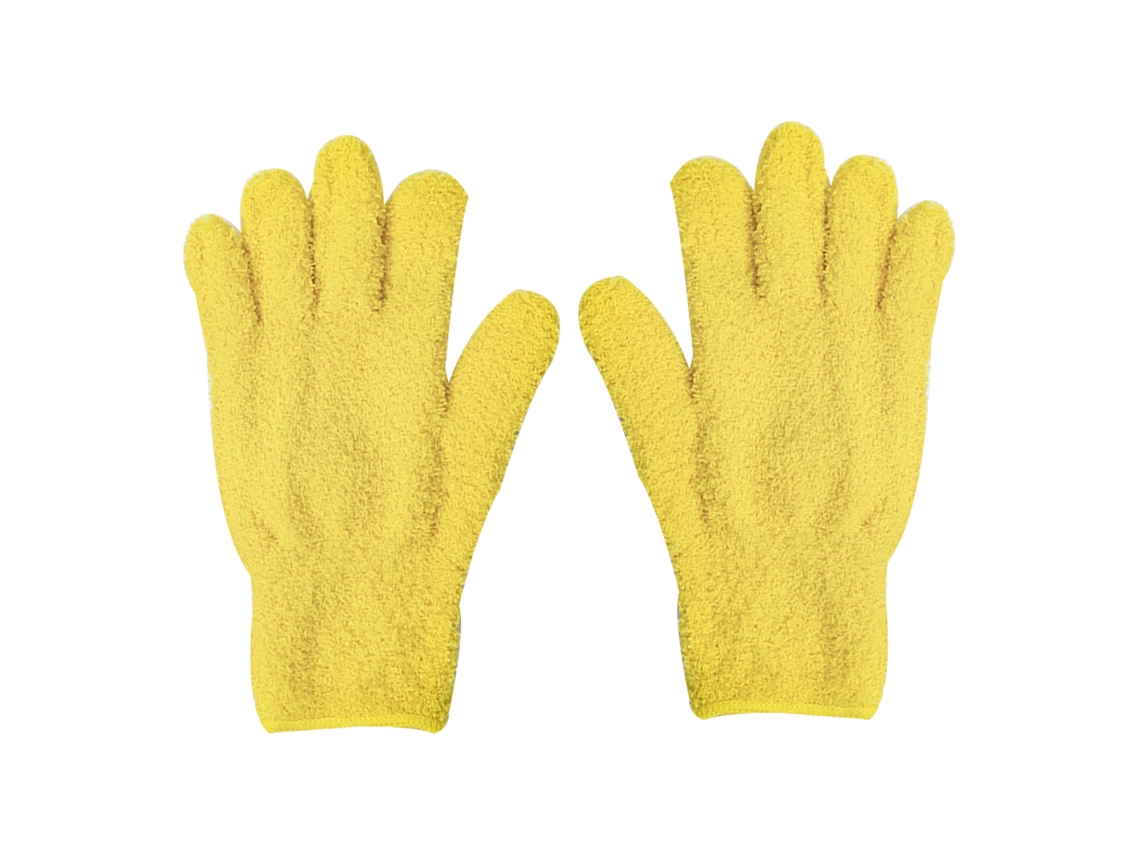 Toalla Kofihety Guantes Secado Ultra Microfibra Amarillo (22x15x2cm)