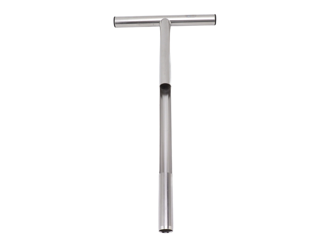 Sonda De Muestreo De Suelo, Acero Inoxidable 304 Con Mango En T, Para Jardín, Granja, Césped, 53 Cm (21 Pulgadas)