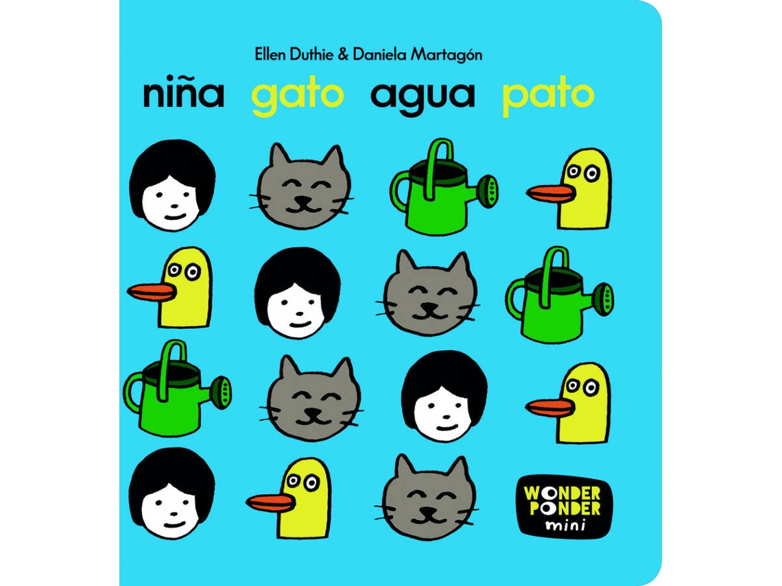 Libro Niña Gato Agua Pato de Ellen Duthie (Español)