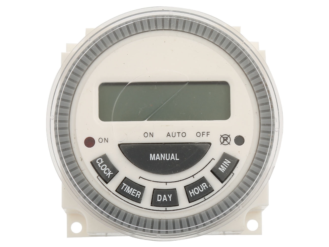 Temporizador Digital Programable Tm619h-2 110/220v 30a Con Relé Temporizador Y Pantalla Lcd