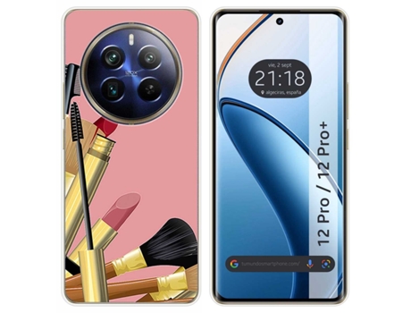 Funda Diseño Brochas para Realme 12 Pro 5G / 12 Pro Plus 5G TUMUNDOSMARTPHONE Silicona Multicolor