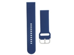 Correa De Repuesto De Silicona Suave De 22 Mm Para Samsung, Huawei, Xiaomi Y Garmin (azul Claro)
