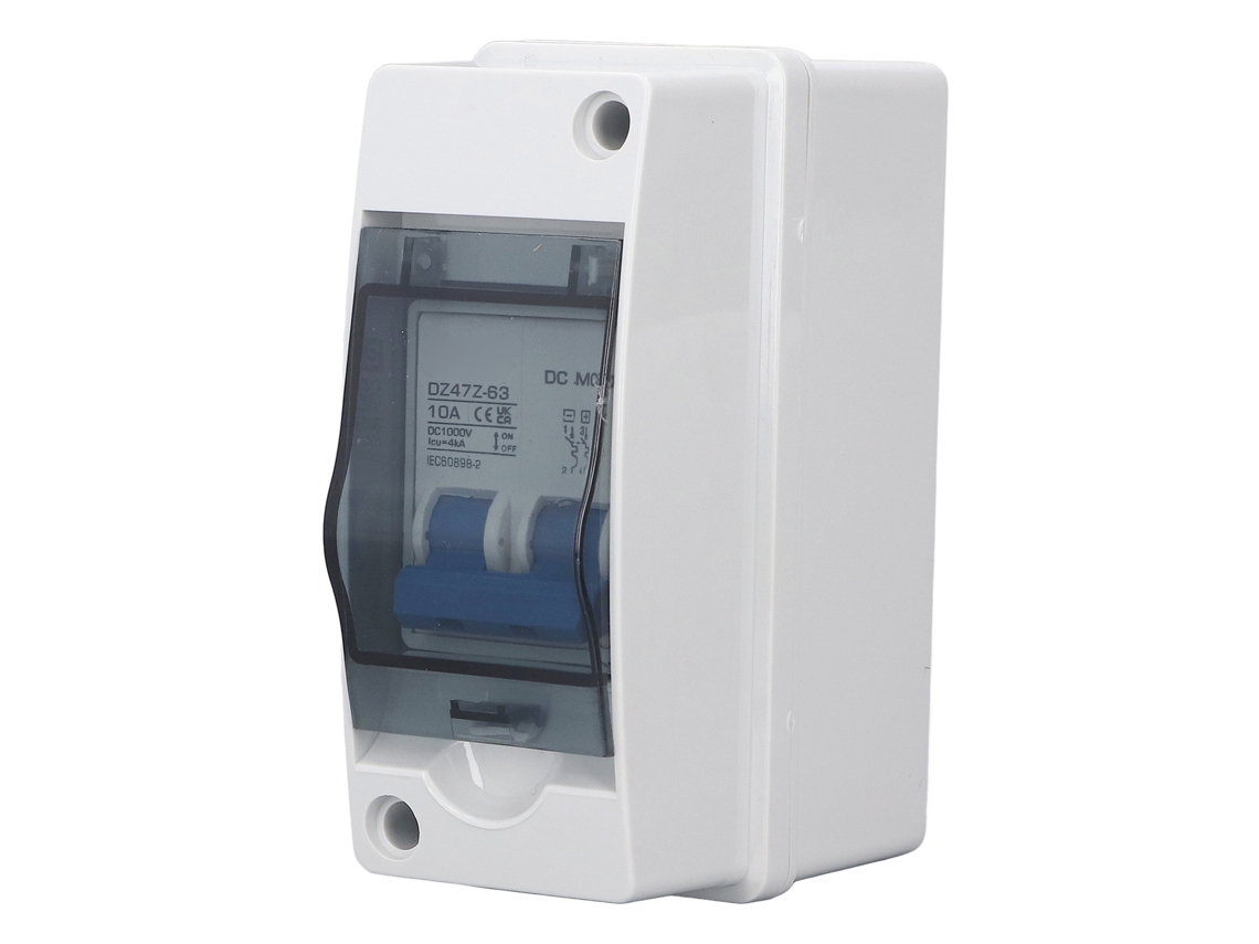Omni-interruptor De Desconexión Cc 10a Ip65 Termomagnético Miniatura Para Panel Solar 1000v