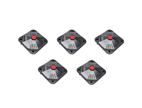Calentador solar para piscina 735 W, set de 5 unidades