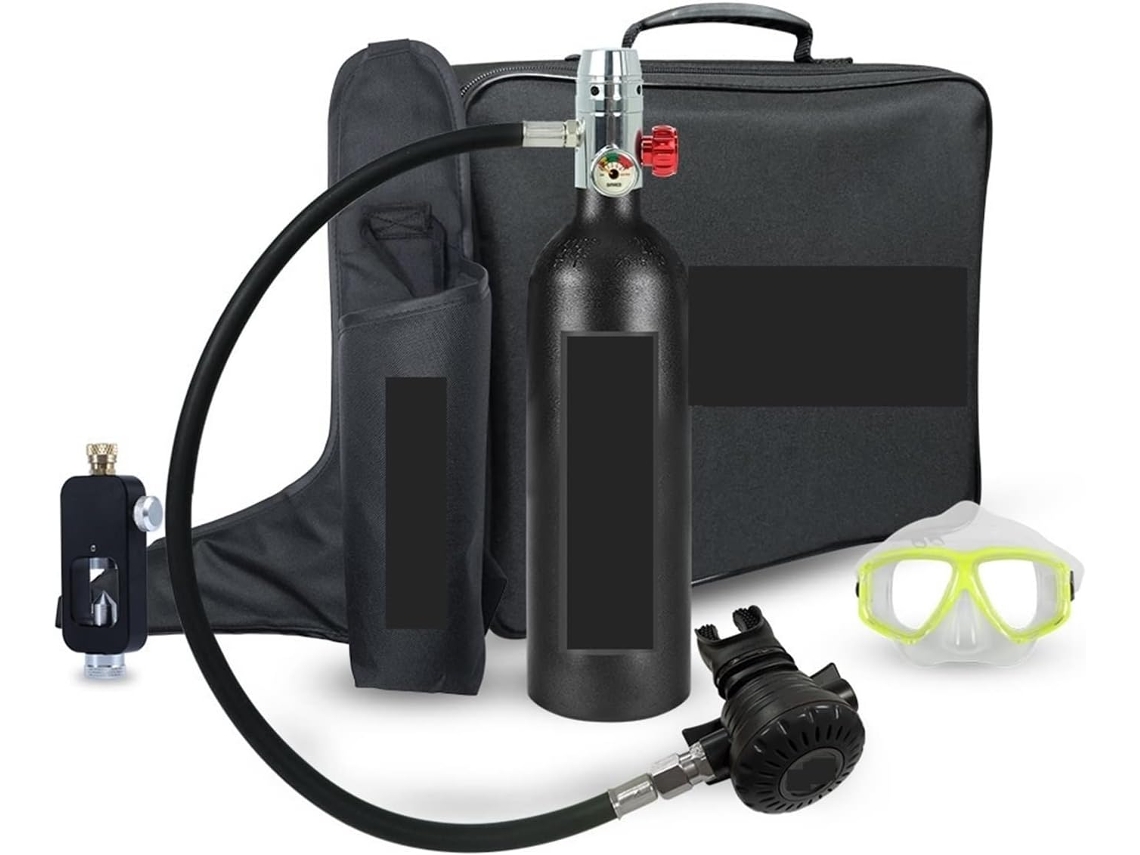 Mini Botella De Buceo, Equipo Para Deportes Al Aire Libre, Ideal Para Viajes Y Buceo Portátil.