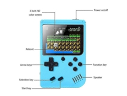 Gameboy Built in 500 Clássico Jogo de Tv Portátil Kids Retro Videogame Console GOKOCO