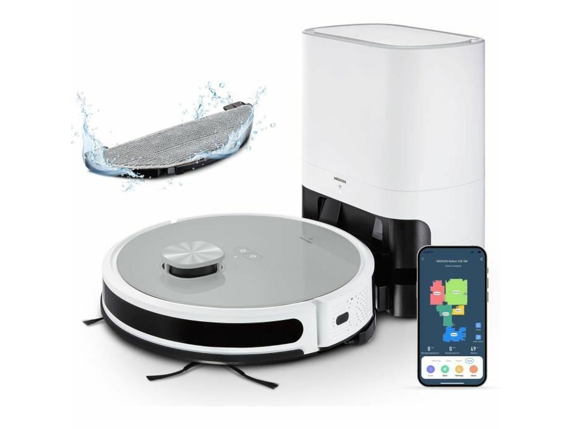 Robot Aspirador MEDION 3000 PA 600 ml