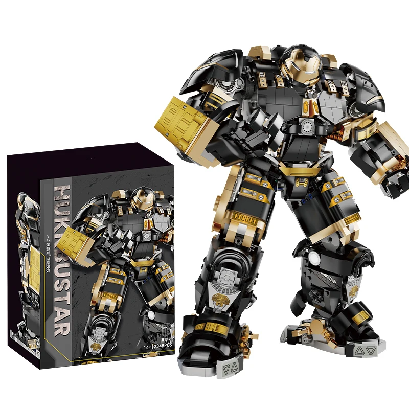 (2348 piezas) Nuevo juguete de bloques de construcción Super Steel Hero War Destroyer Machine