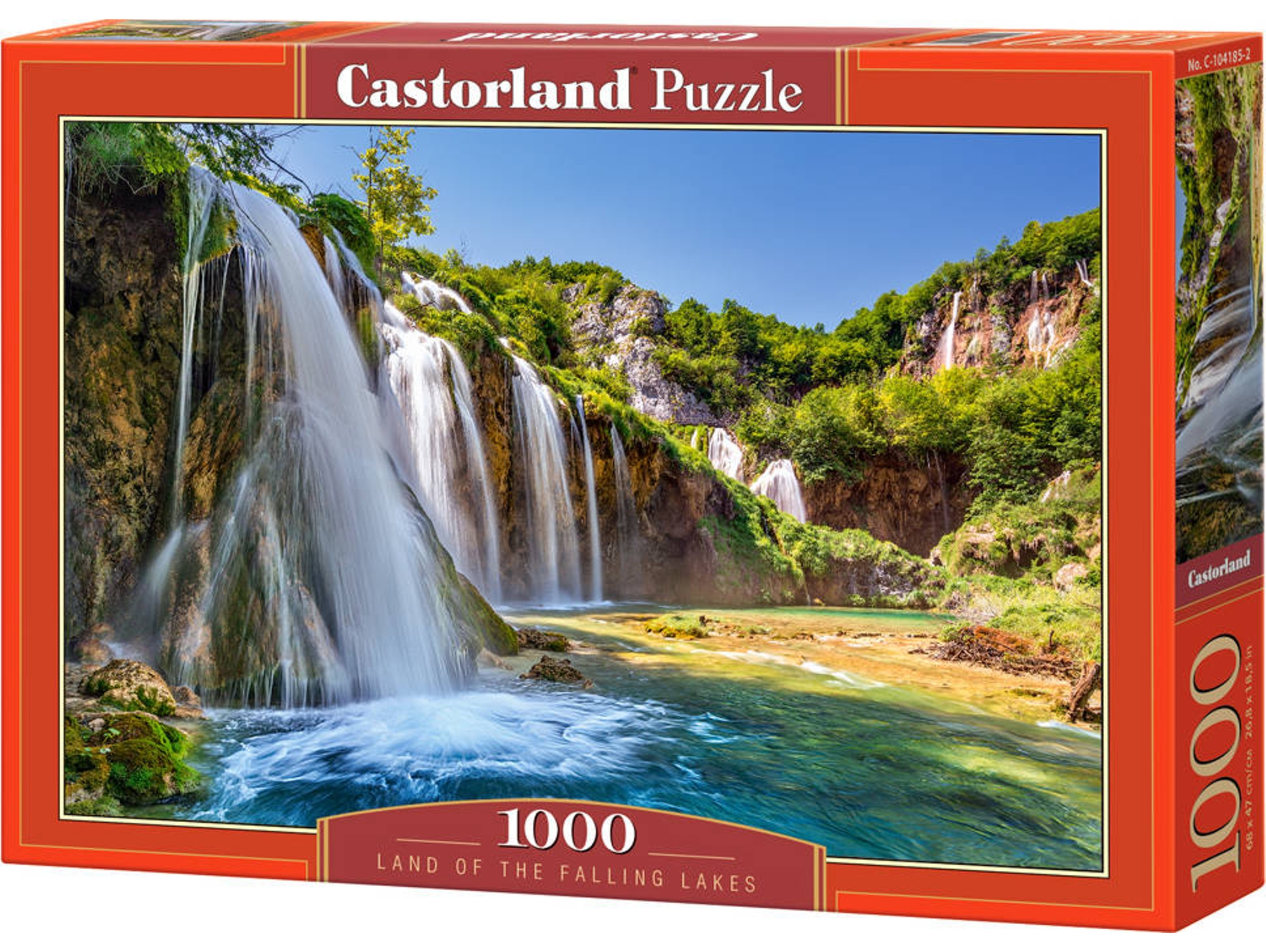 Puzzle CASTORLAND Land of the Falling Lakes (1000 Piezas)
