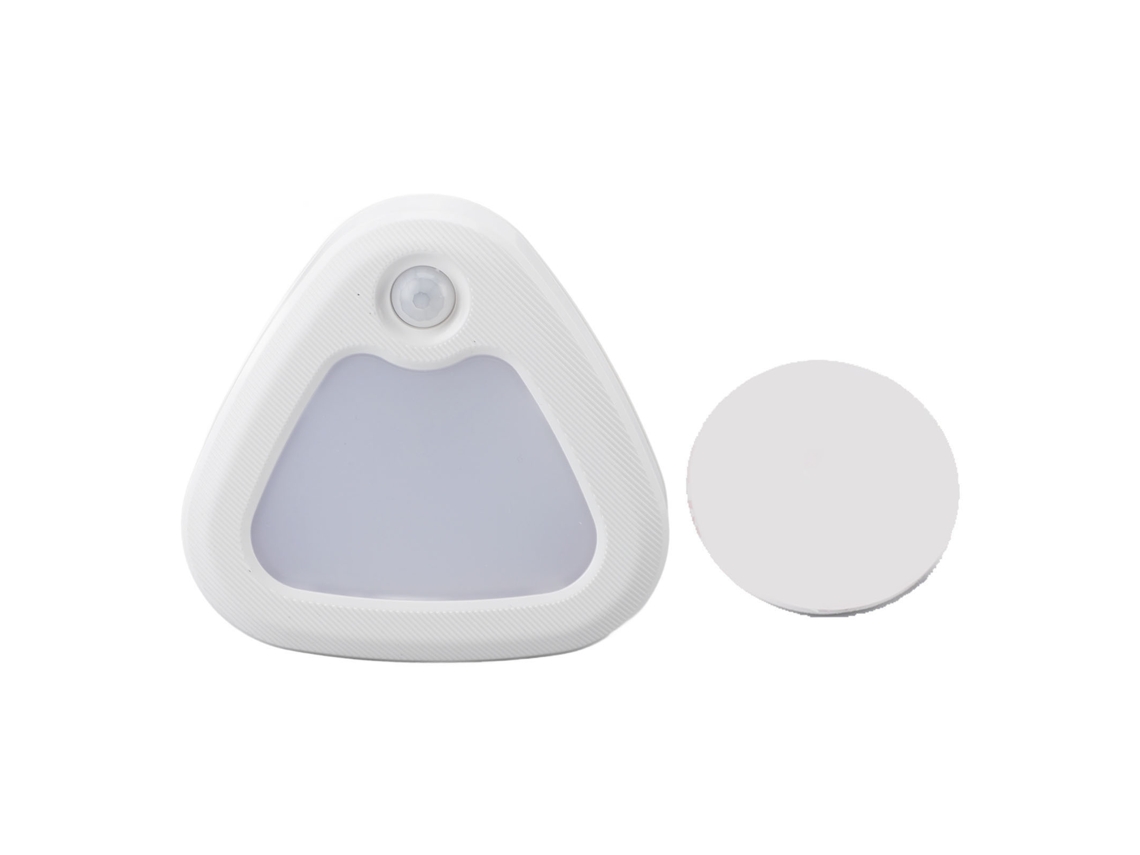 Luz Nocturna Led Con Sensor De Movimiento, 1,5 W, 60 Lúmenes, 5 M, Detección De 120°, 20 S, Luz Blanca De 6000 K.