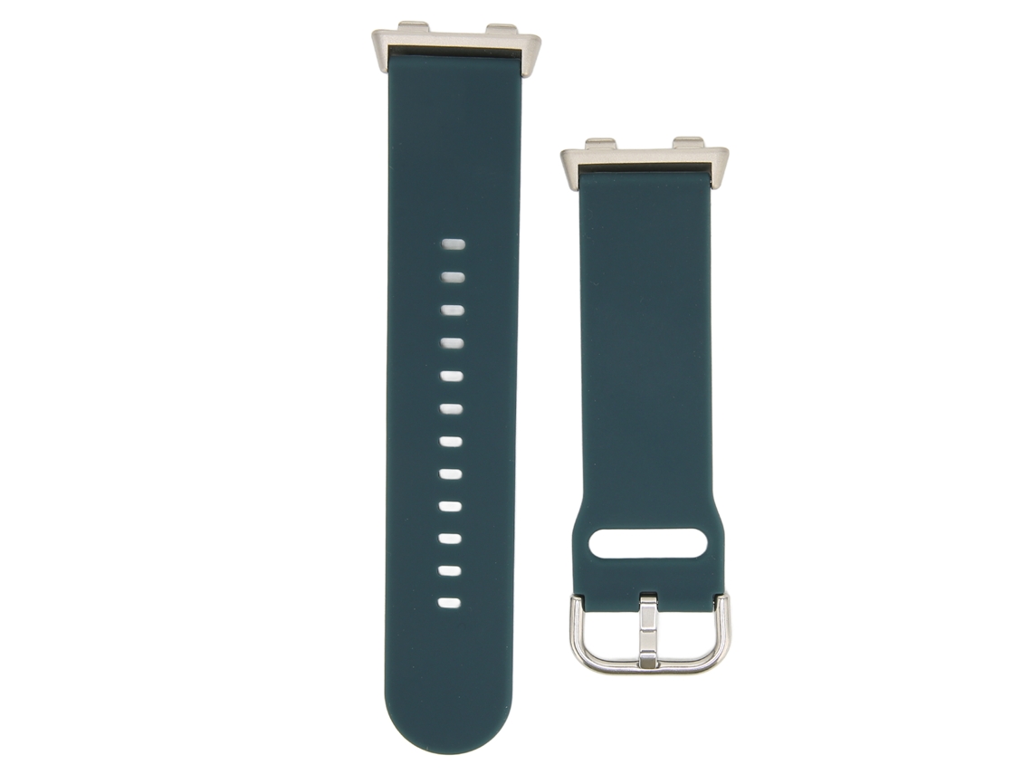 Correas De Silicona Suave De Liberación Rápida Para Oppo Watch 2 46mm Azul Oscuro