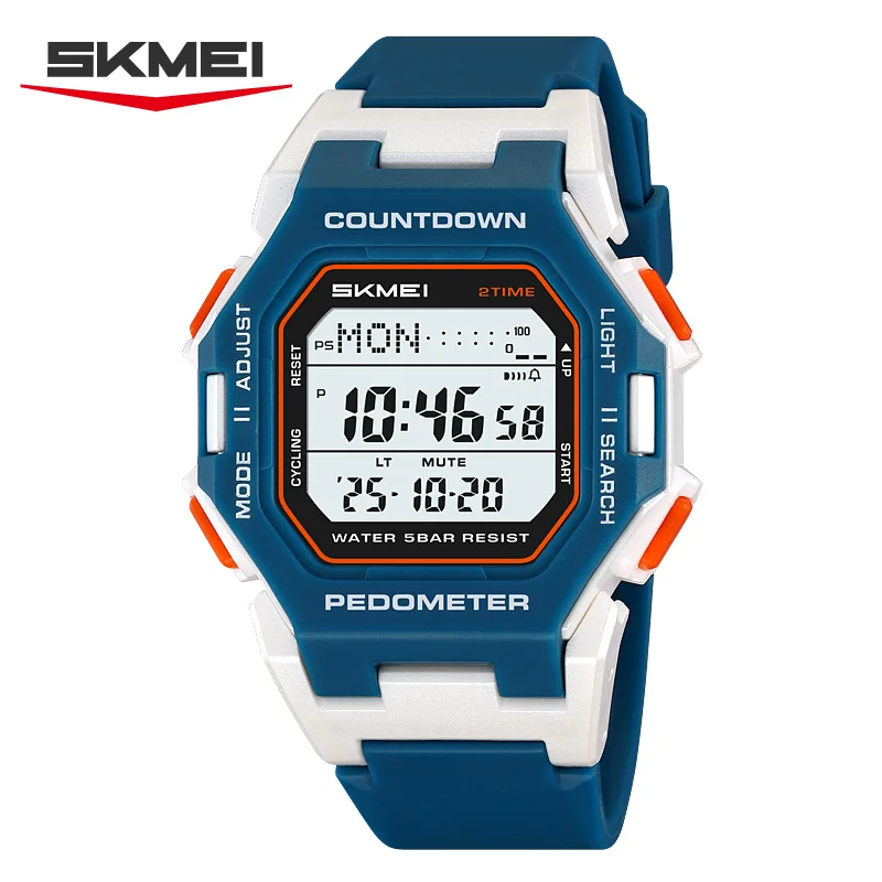 Reloj Digital Para Hombre (azul), Nuevo Reloj Electrónico Para Hombre, Elegante Despertador