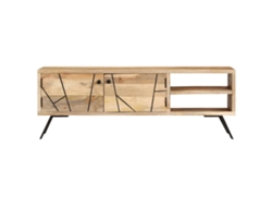 Maison Exclusive - Mueble Para Tv De 110x30x40 Cm, Madera Maciza De Mango