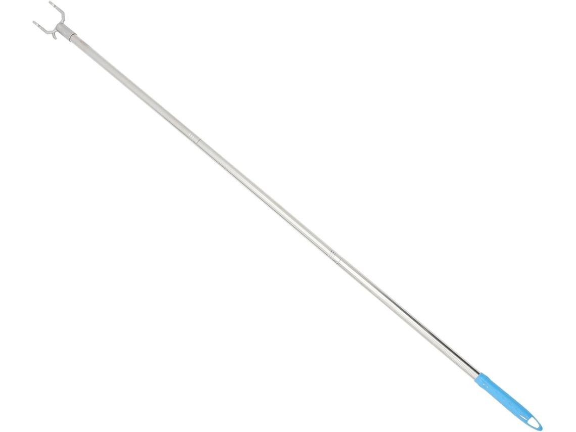 Barra Tender Acero Inoxidable 130 Cuadrada Aluminio Extremo Resistente Balcón Armario Práctico Versátil Ropa