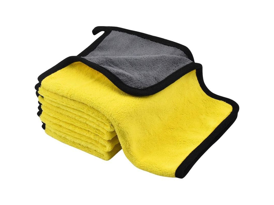 Juego De 5 Toallas De Microfibra Para Limpieza, Ultra Absorbentes, Para Coche Y Muebles, No Sueltan Pelusa, 40x30cm