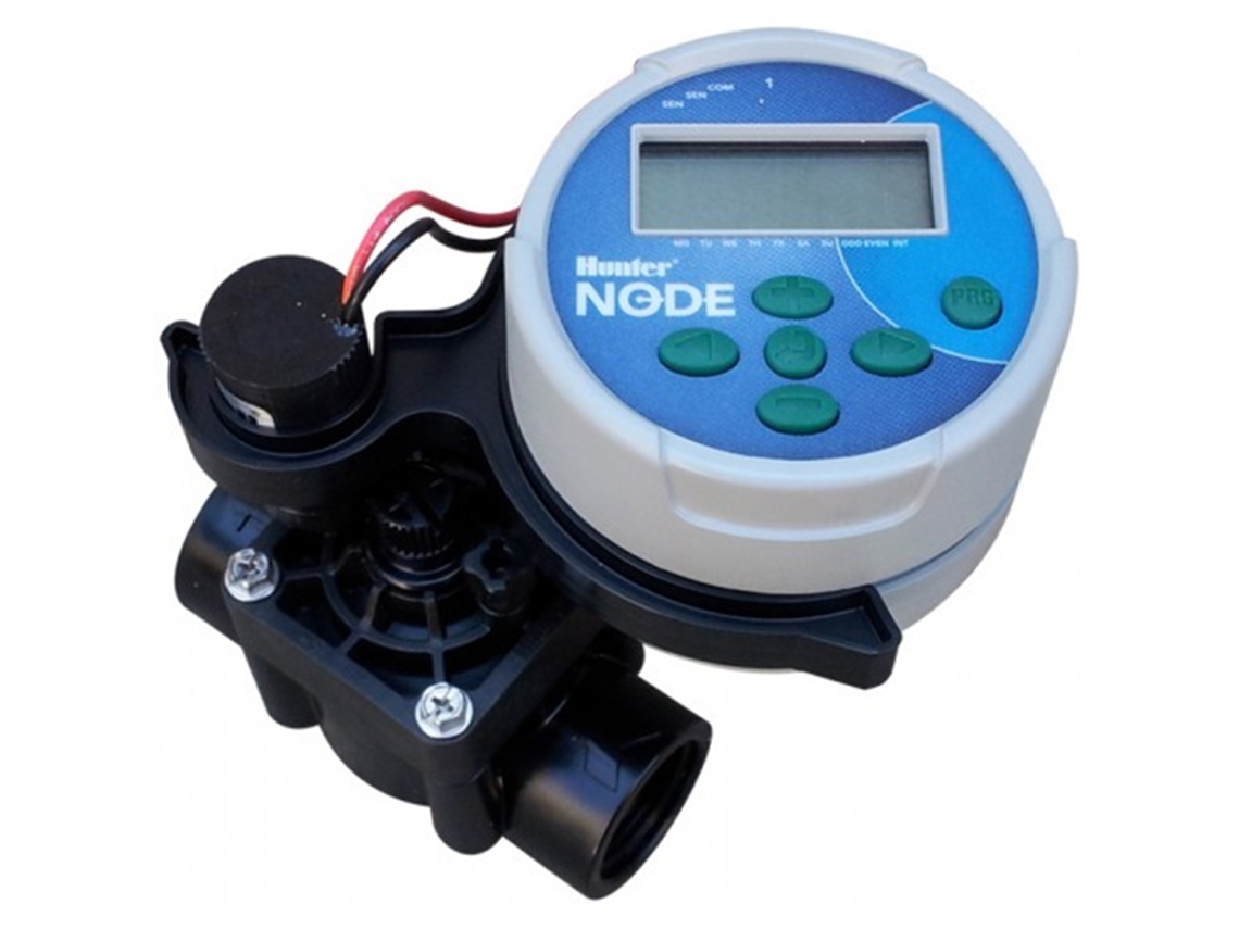 Válvula programable HUNTER 9V 1 \ Con válvula solenoide Node 100 Valve B