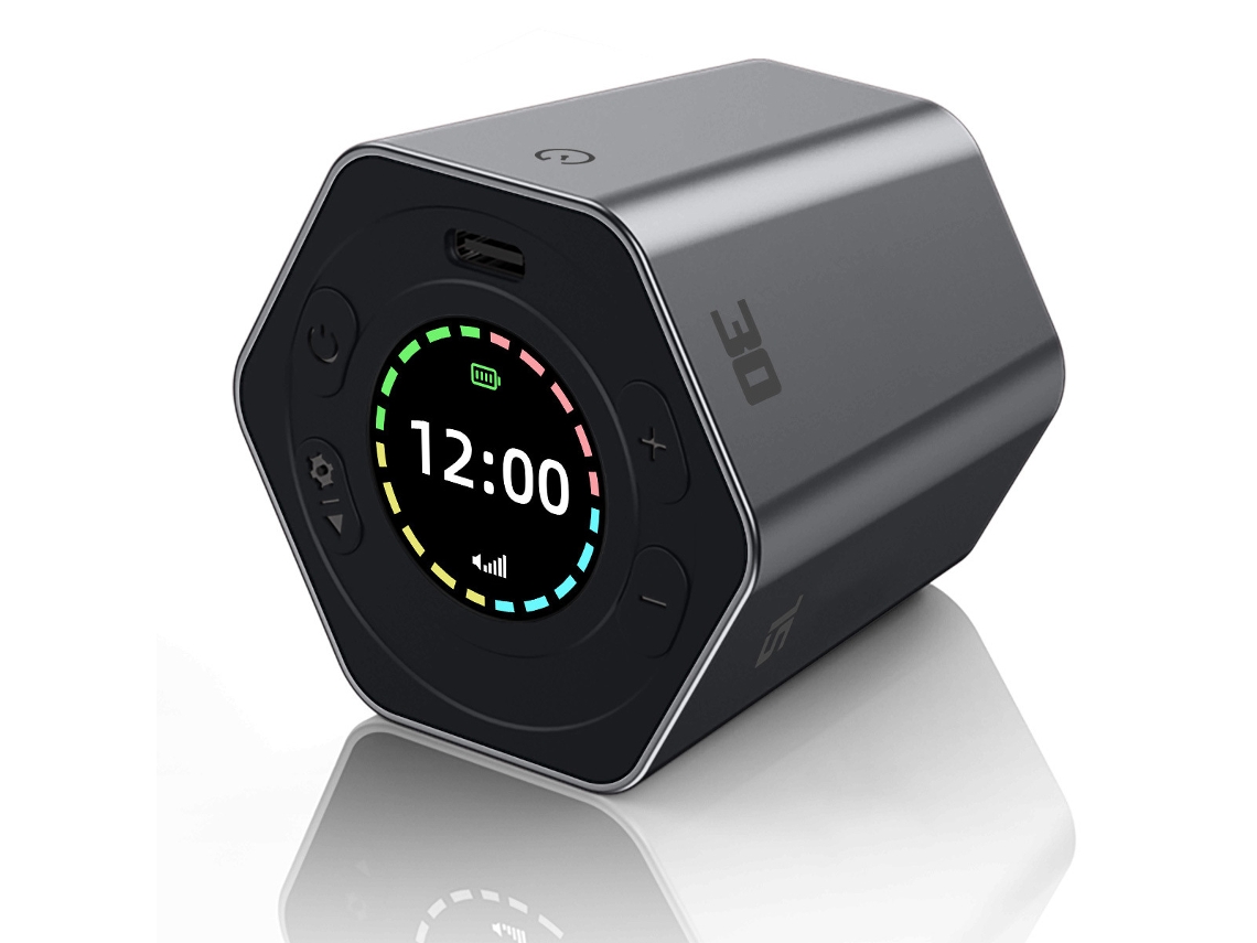GIGIKILL Timer Pomodoro Flameer Timer Hexagonal Para Reuniões Cinza