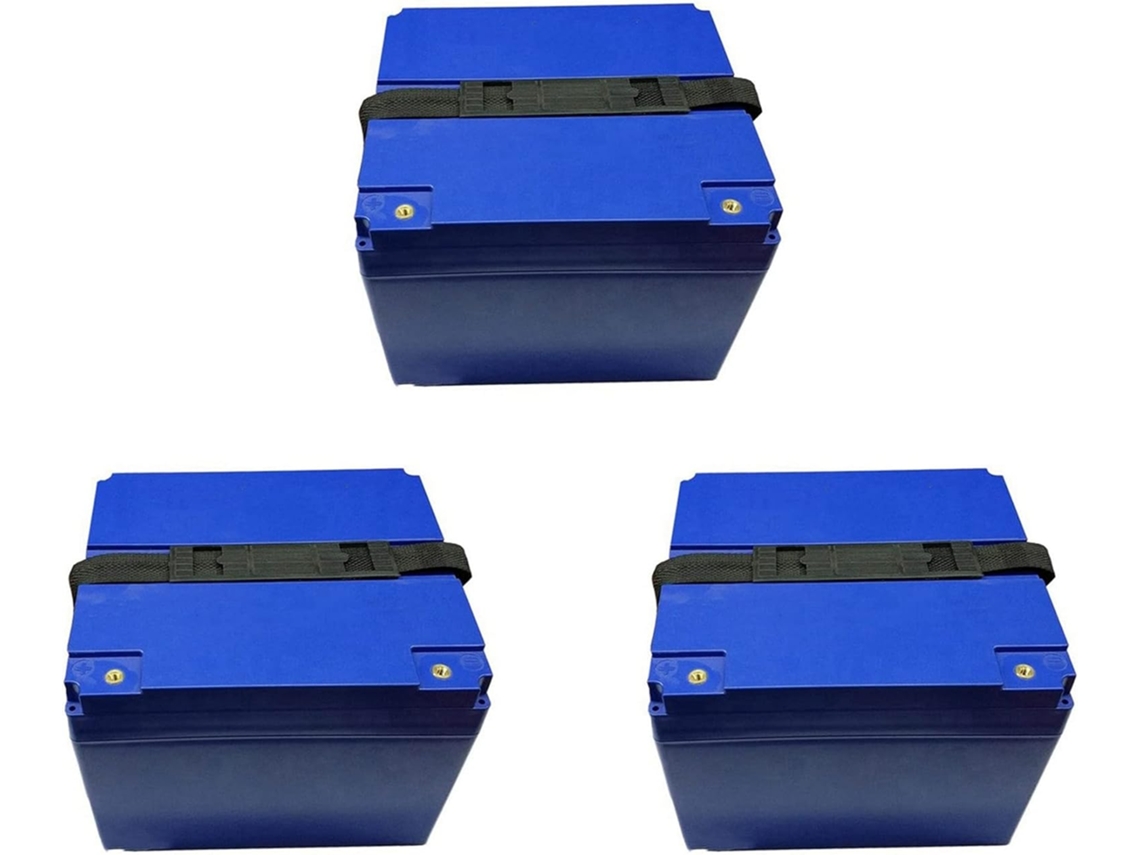 Caja De Almacenamiento Para 3 Baterías De Bicicleta Eléctrica De 60v20a/72v20a Lifepo4 Limn2o4 Licoo2