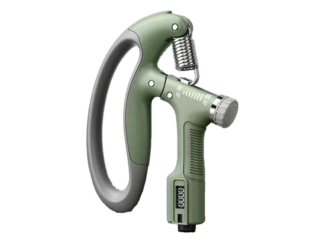 Urbannova-entrenador De Fuerza De Agarre De Resistencia Ajustable, Pinza De Mano Ergonómica Antideslizante, Ejercitador De Agarre De Mano, Fortalecedor, Verde