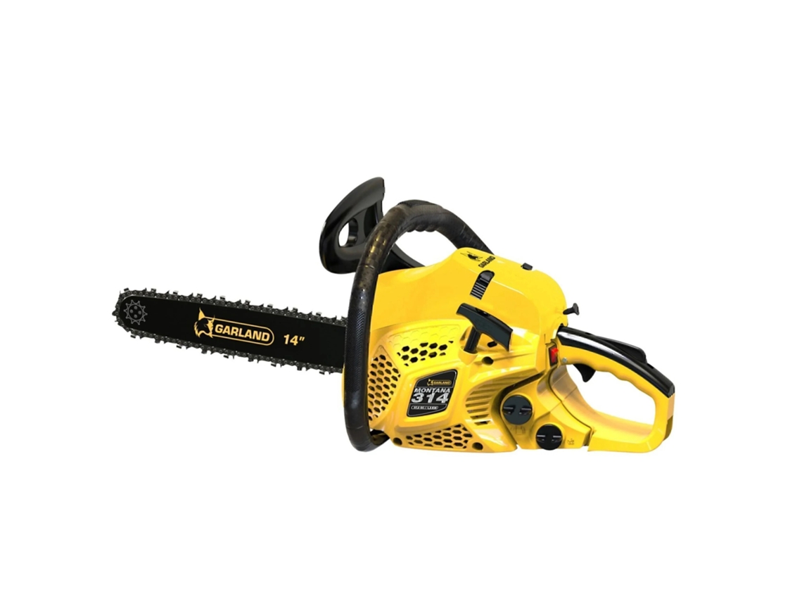 GARLAND MONTANA 314-V20 Motosierra a gasolina Cilindrada 37,2 cc, potencia 1,74 CV, espada 14''/35 cm