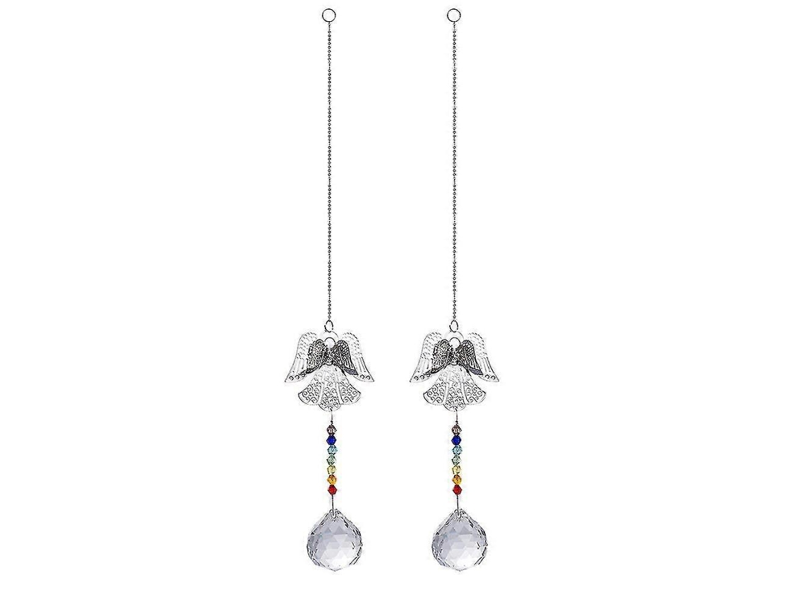 Bola de cristal arcoíris con cuentas para colgar en ventanas - Regalo perfecto para decoración del hogar, bodas y ocasiones especiales.