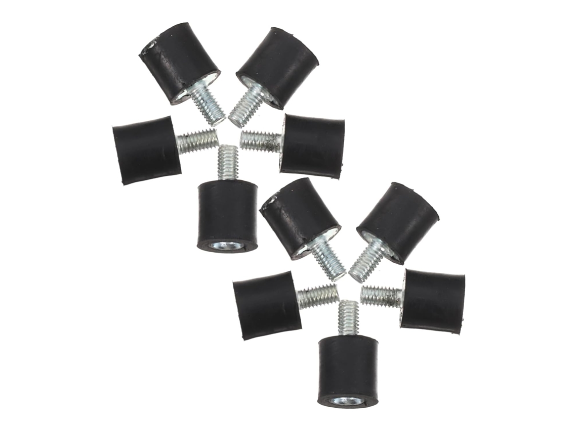 Juego De 10 Soportes Antivibración Para Amortiguadores, Base De Montaje.