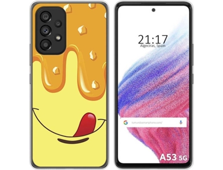 Carcasa para Samsung Galaxy A53 5G TUMUNDOSMARTPHONE Dibujos Helado Vainilla Multicolor