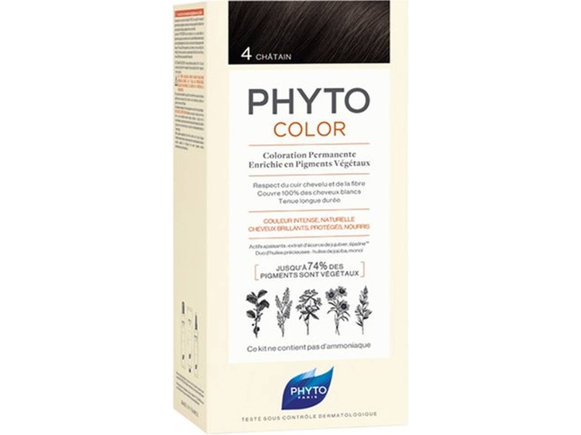Tinte de Cabello PHYTO Marrón (1 Un)
