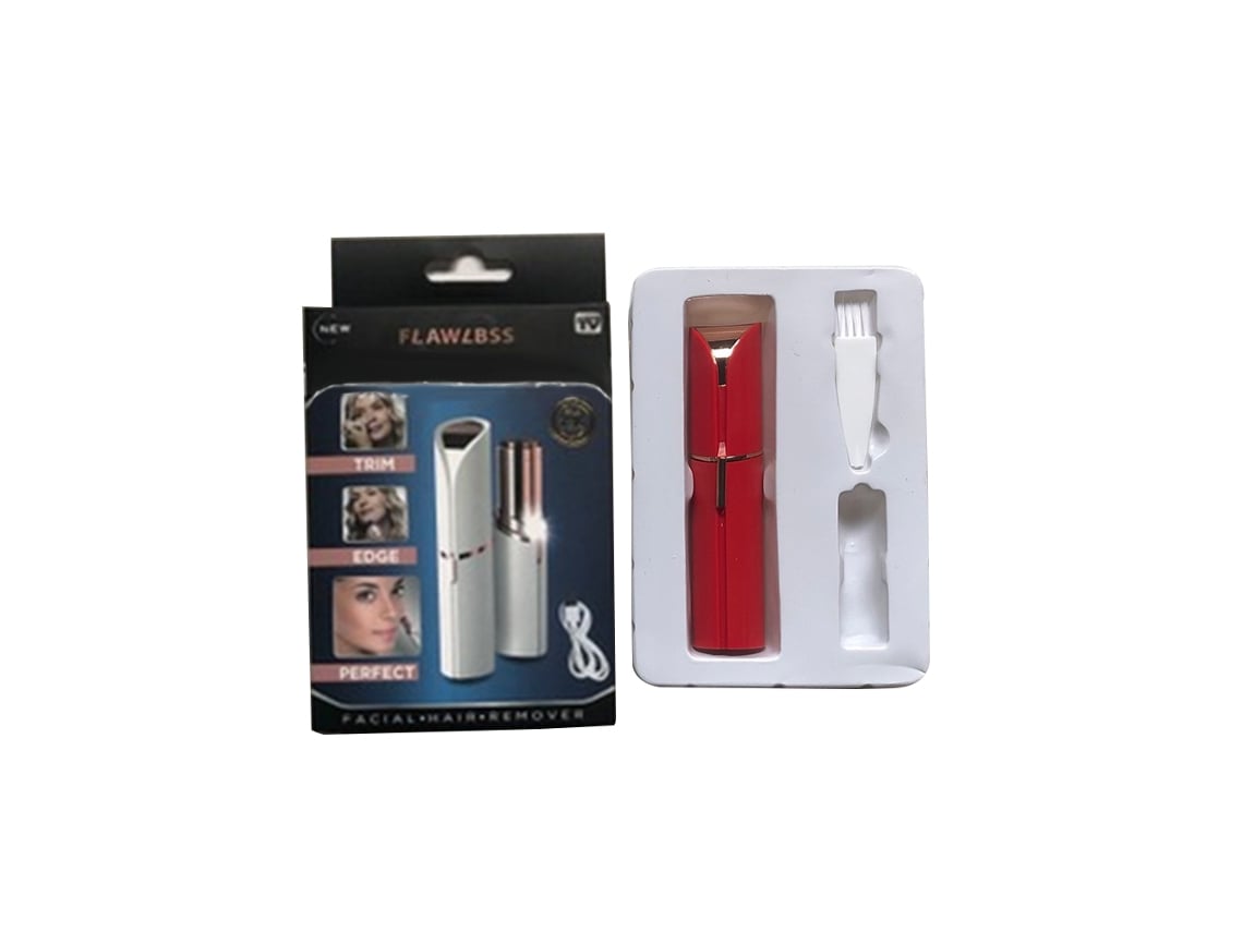Depilador Eléctrico Mini De Forma De Lápiz Labial Para Rostro Cuerpo Axilas Eliminación De Pelo 02