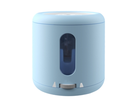 Sacapuntas eléctrico a batería, pequeño sacapuntas a batería portátil Azul