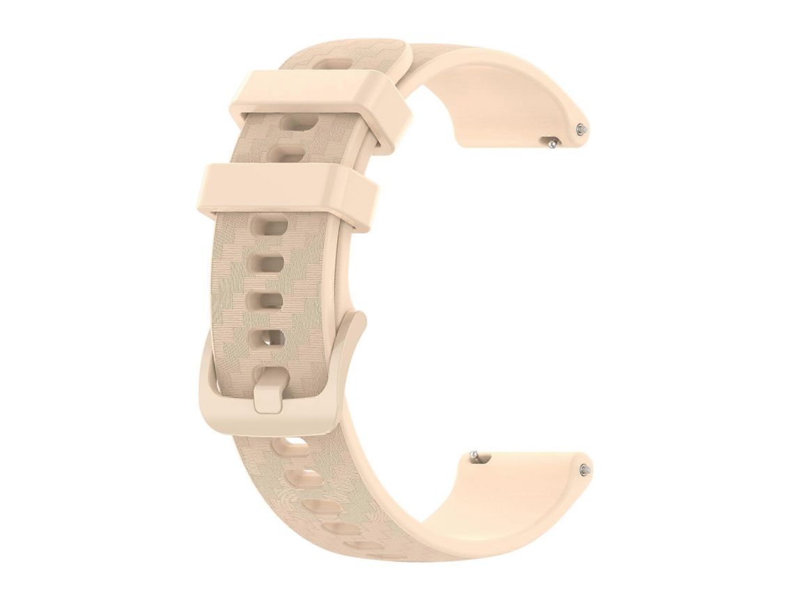 Correa de silicona a rayas con fibra de carbono para Huawei Watch 2, 20 mm