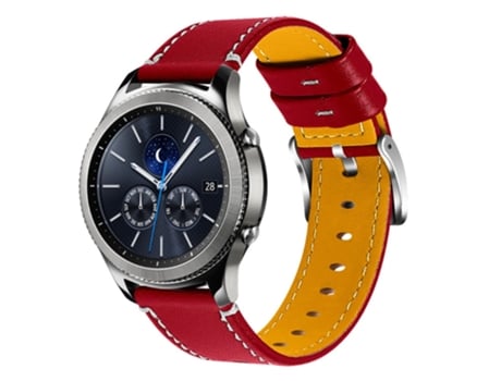Correa de acero inoxidable con hebilla 22mm para Huawei Watch GT 2e/GT 2 46mm - tinto