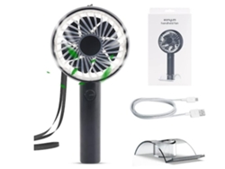 Ventilador USB portátil con batería recargable de 2000 mAh, dirección del viento ajustable, ventilador de escritorio, ventilador Gusshious
