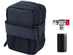Bolsa De Asiento Para Bicicleta De Instalación Rápida Con Bandas Reflectantes Para La Aventura Y Los Trajes
