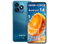 Smartphone Oukitel C51 18 Gb 128 Gb 6.8" Hd+ Pantalla 90hz Batería 5150mah Cámara 13mp Face Id Azul