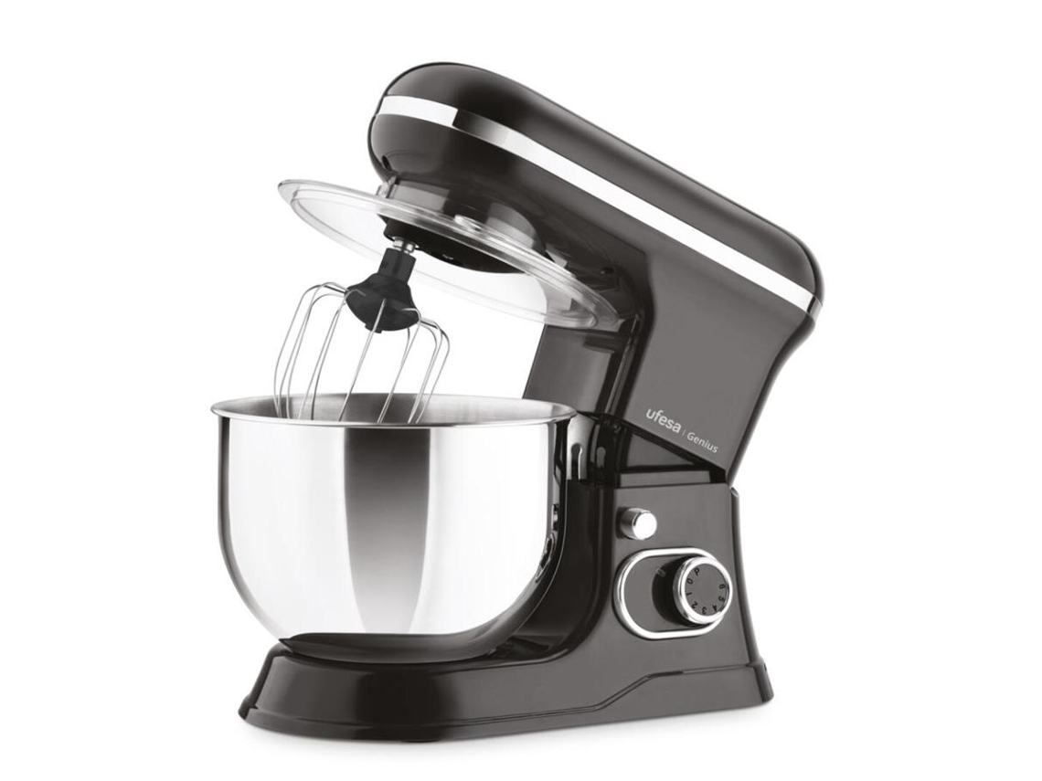 Batidora de pie Ufesa de 1200 W con bol Genius.