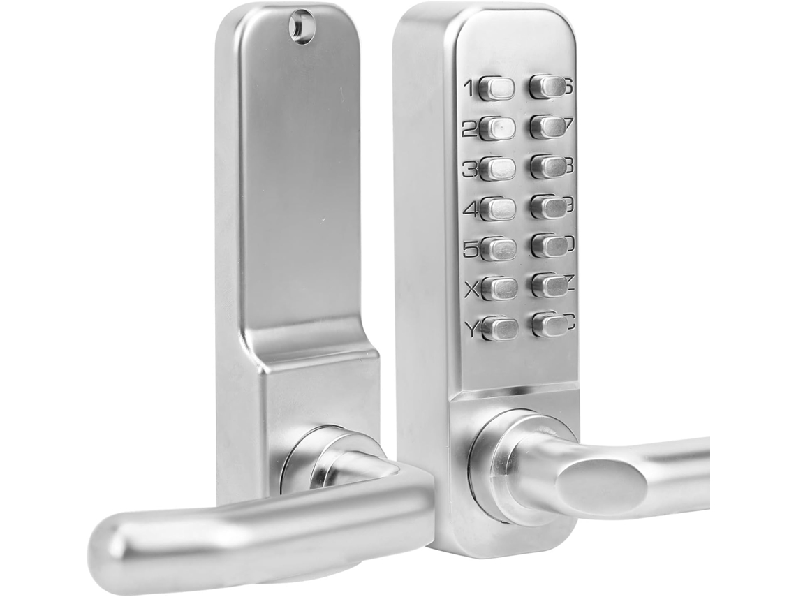 Cerradura Puerta Mecánica Inteligente Aleación Zinc Entrada