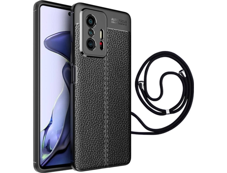 Funda Xiaomi 11T Rugged Leather (Negro)
