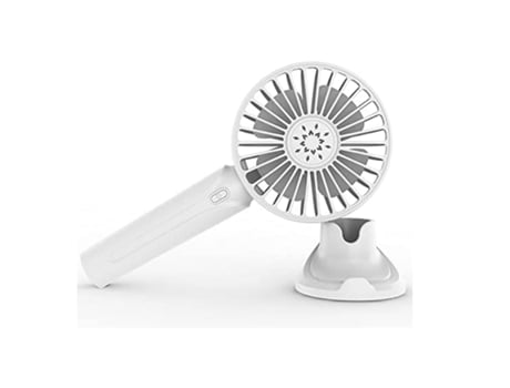 Mini Ventilador Portátil ENZON 2000 Mah USB Blanco