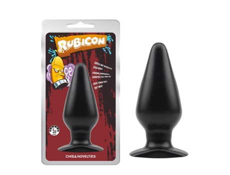 Plug Anal Rubicon 15 X 5.7 Cm Negro CHISA