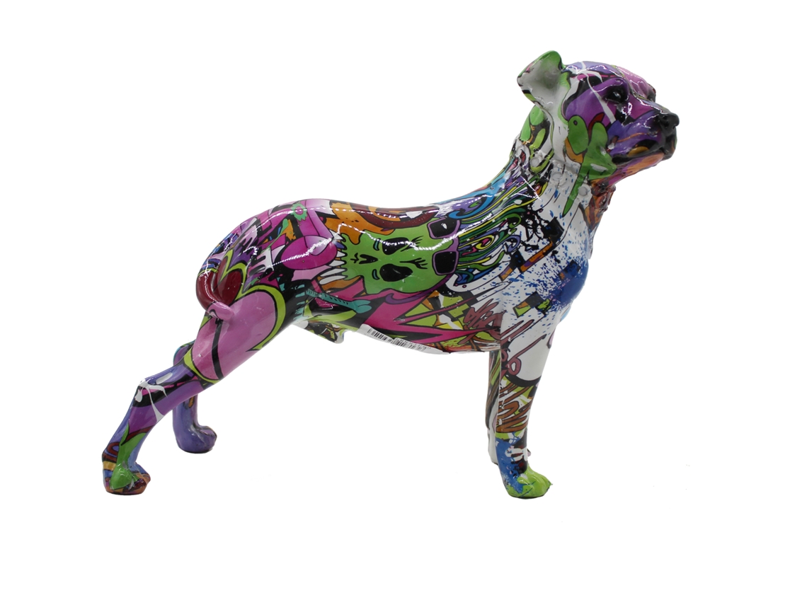 Figura Decorativa DRW (Resina - Multicolor)