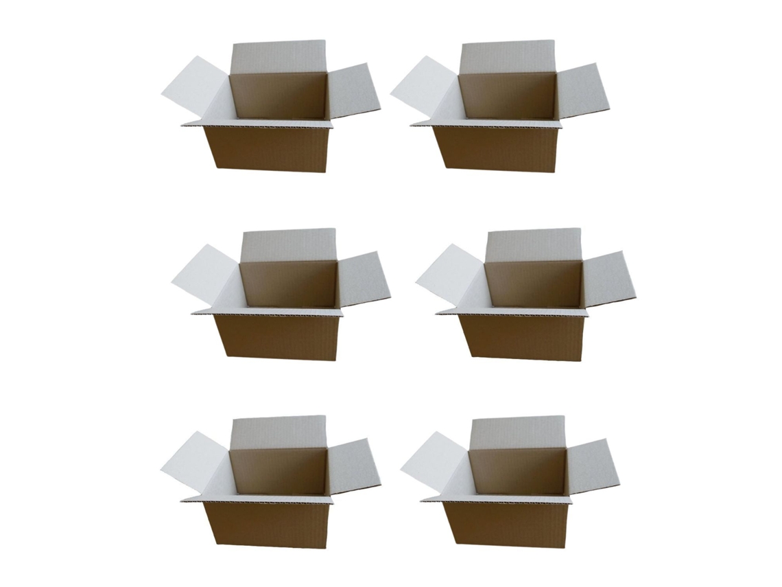 12 cajas de embalaje pequeñas 16 x 12 x 11 cm RAJA
